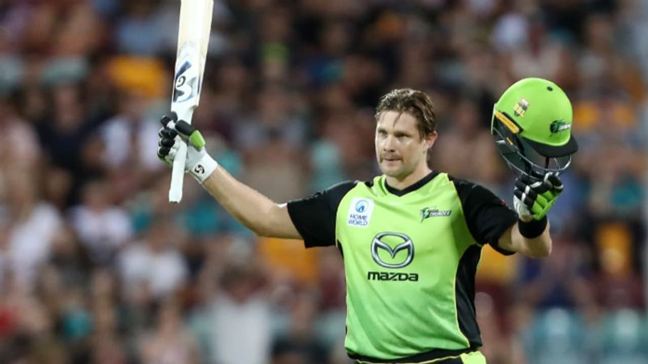 Shane Watson slams 62 ball ton in BBL, achieves rare feat