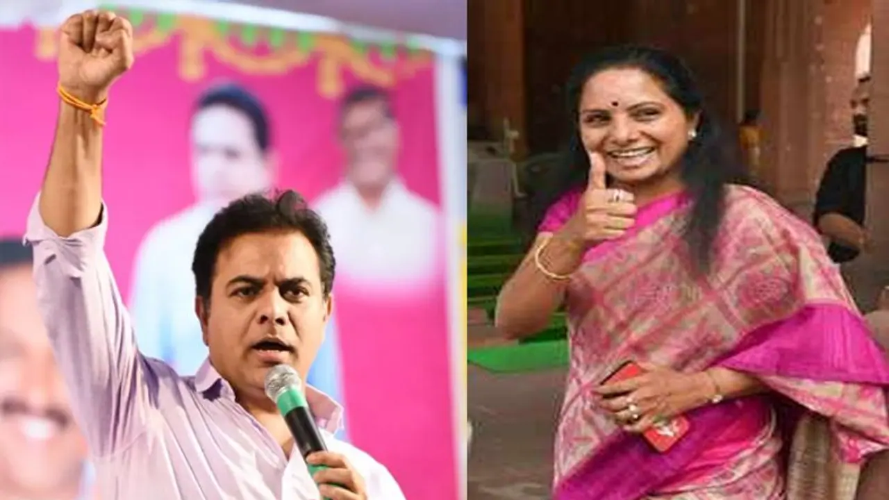 నీ భార్యతో హెయిర్ కట్ చేయించుకో: నెటిజన్‌కు కేటీఆర్ సలహా... అన్నకు కవిత పంచ్