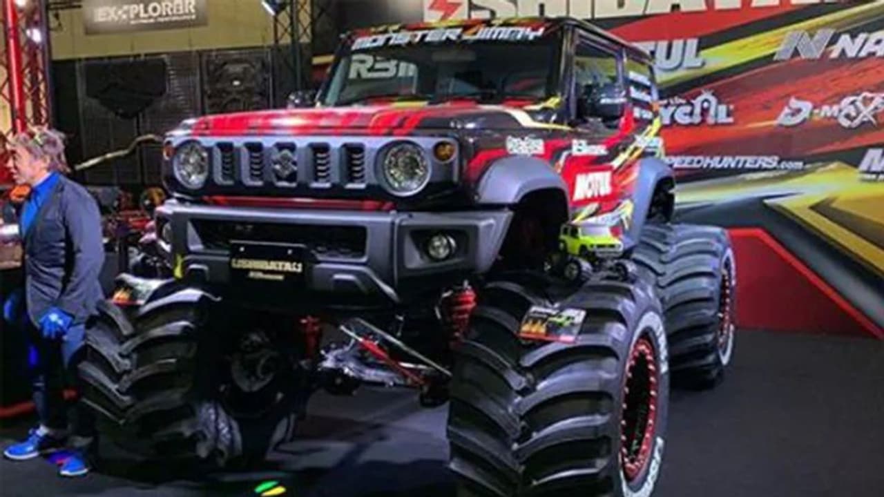 ജിംനി മോണ്സ്റ്റര് ട്രക്ക് അവതരിപ്പിച്ചു ജിംനി മോണ്സ്റ്റര് ട്രക്ക് അവതരിപ്പിച്ചു