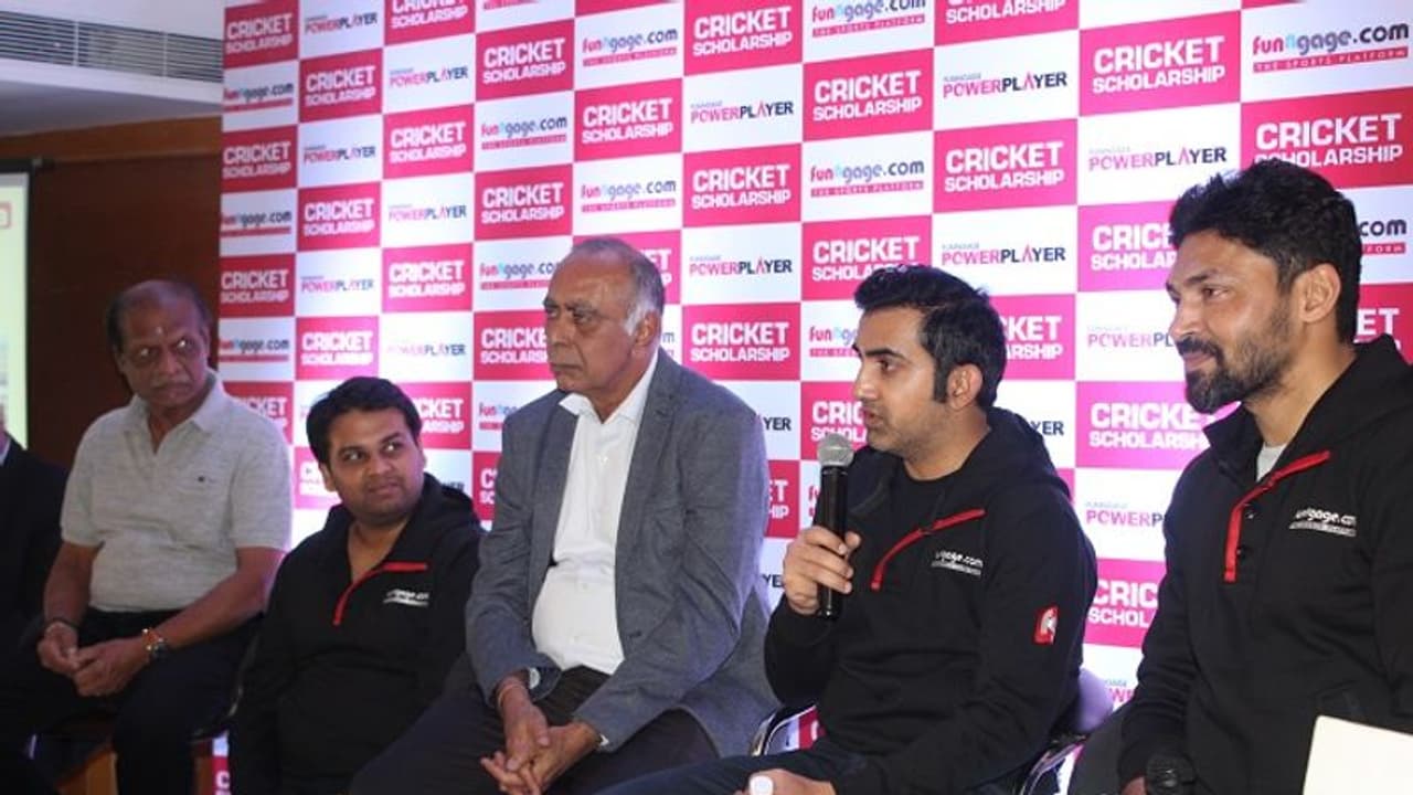 Bengaluru: Gautam Gambhir launches FG PowerPlayer cricket scholarship; trials on January 27 Bengaluru: Gautam Gambhir launches FG PowerPlayer cricket scholarship; trials on January 27