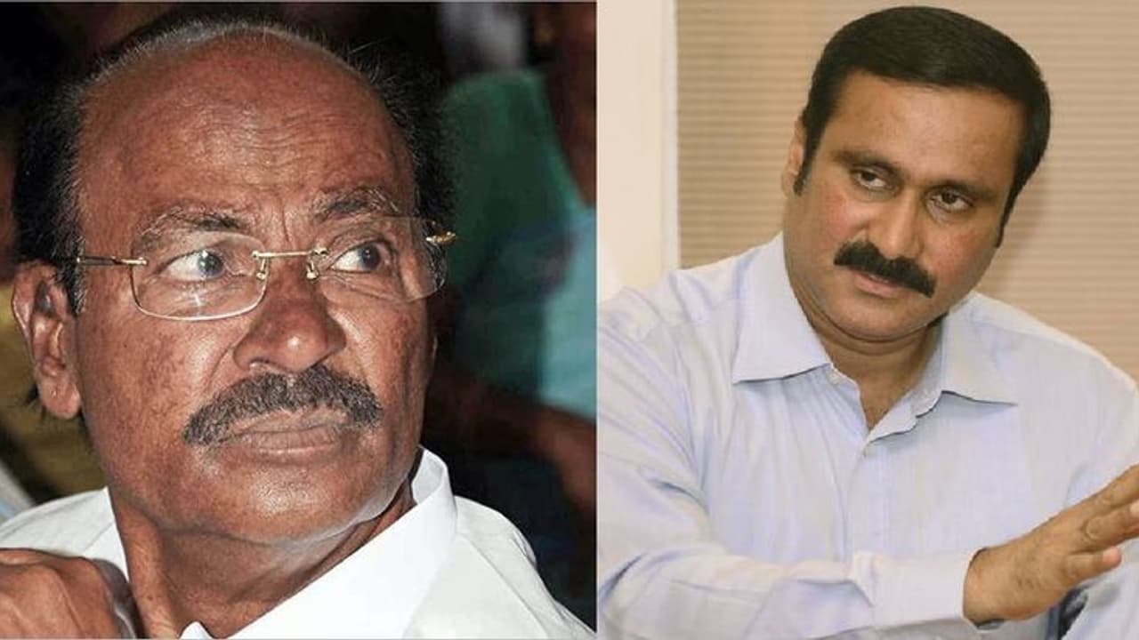 பிஜேபிக்கு சப்போர்ட் பண்ணும் ராமதாஸ்... தனி அணிக்கு பிளான் போடும் அன்புமணி!! சைலண்ட்டாக நடக்கும் செம்ம சண்டை பிஜேபிக்கு சப்போர்ட் பண்ணும் ராமதாஸ்... தனி அணிக்கு பிளான் போடும் அன்புமணி!! சைலண்ட்டாக நடக்கும் செம்ம சண்டை