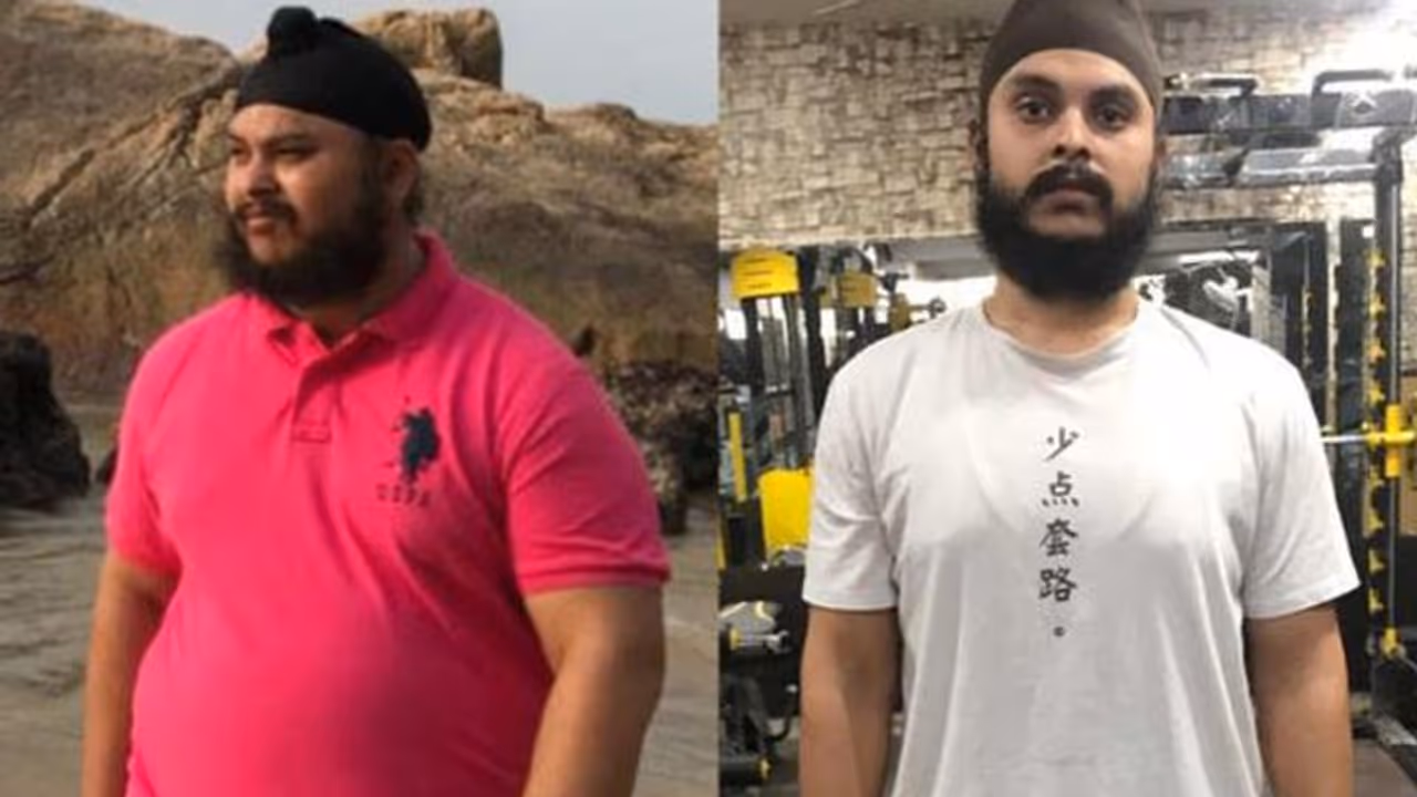 അന്ന്‌ 145 കിലോ, ഇന്ന്‌ 91 കിലോ; ഈ ചെറുപ്പക്കാരന്‍ ആറ്‌ മാസം കൊണ്ട്‌ കുറച്ചത്‌ 54 കിലോ