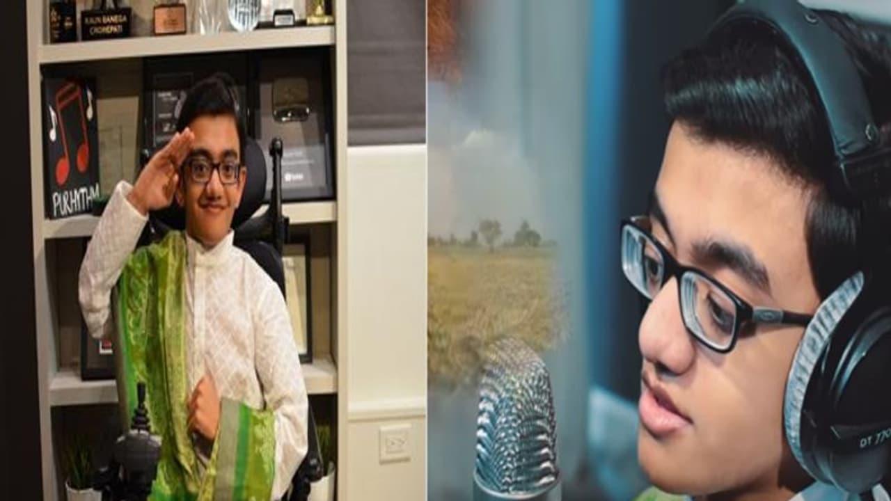 Specially abled Indian origin teenager Sparsh Shah to sing Jana Gana Mana at Howdy Modi event