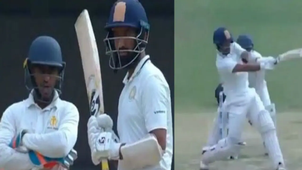 ಅಂಪೈರ್ ಕೃಪಾಕಟಾಕ್ಷ: ಫೈನಲ್’ನತ್ತ ಸೌರಾಷ್ಟ್ರ; ಚೀಟಿಂಗ್ ಪೂಜಾರ..! ಅಂಪೈರ್ ಕೃಪಾಕಟಾಕ್ಷ: ಫೈನಲ್’ನತ್ತ ಸೌರಾಷ್ಟ್ರ; ಚೀಟಿಂಗ್ ಪೂಜಾರ..!