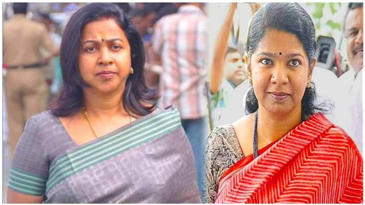 அசர வைக்கும் சாதி பின்புலம்... கனிமொழிக்கு செக் வைக்கும் ராதிகா சரத்குமார்..! அசர வைக்கும் சாதி பின்புலம்... கனிமொழிக்கு செக் வைக்கும் ராதிகா சரத்குமார்..!