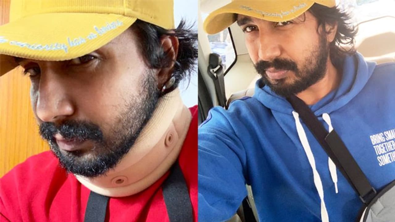 'താങ്ങാനാവുന്നില്ല ഈ വേദന'; 'കാടന്‍' ഷൂട്ടിംഗിനിടെ ഉണ്ടായ പരുക്കിനെക്കുറിച്ച് വിഷ്ണു വിശാല്‍