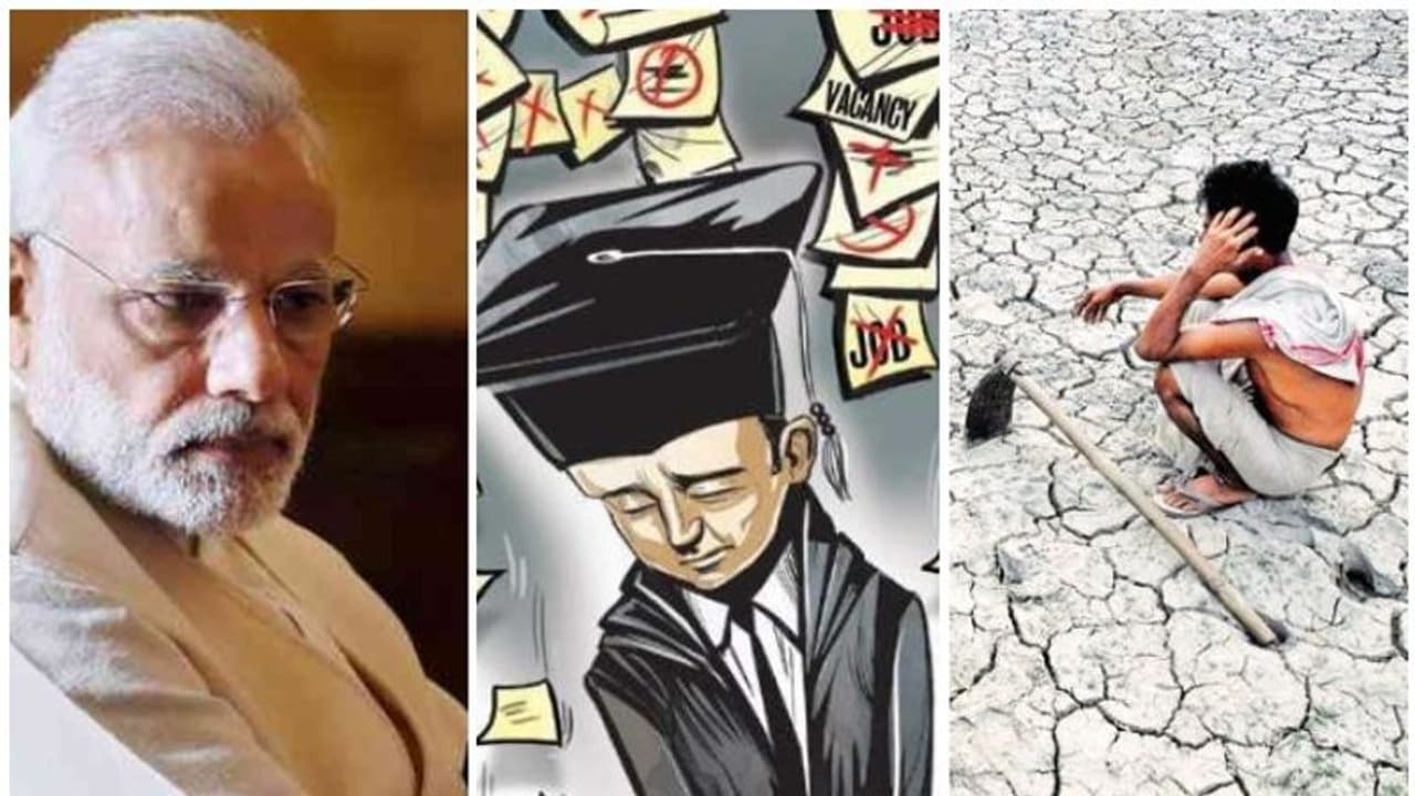 45 വര്ഷത്തെ ഏറ്റവും വലിയ തൊഴിലില്ലായ്മാ നിരക്ക്; റിപ്പോര്ട്ട് പൂഴ്ത്തി കേന്ദ്രസര്ക്കാര് 45 വര്ഷത്തെ ഏറ്റവും വലിയ തൊഴിലില്ലായ്മാ നിരക്ക്; റിപ്പോര്ട്ട് പൂഴ്ത്തി കേന്ദ്രസര്ക്കാര്