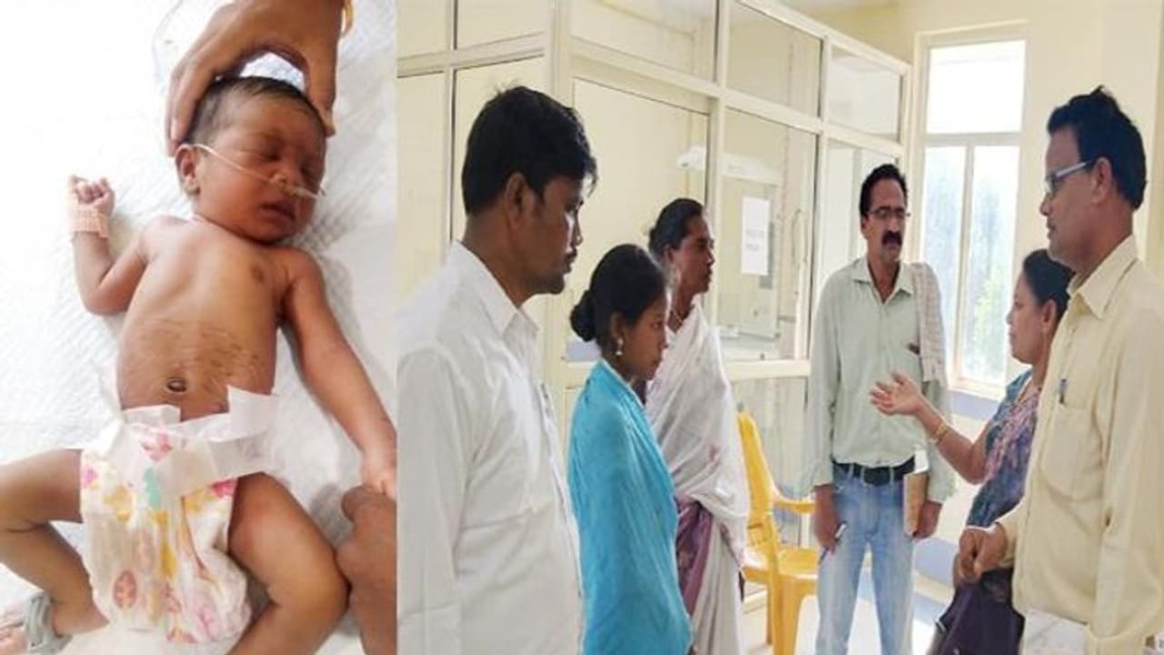 దారుణం..రోజుల పసికందుకి వాతలు పెట్టిన తల్లి