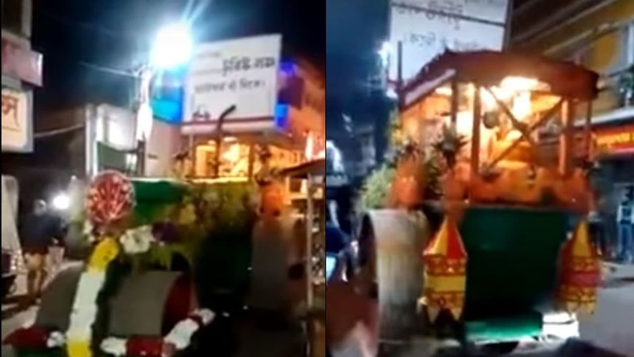 ಮದುವೆಗೆ ರೋಡ್ ರೋಲರ್‌ನಲ್ಲಿ ಆಗಮಿಸಿದ ವರ ವಿಡಿಯೋ ವೈರಲ್!