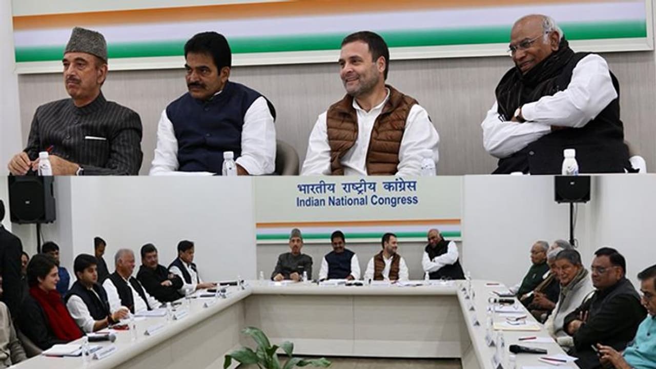 തുടര്‍ച്ചയായി തോറ്റവര്‍ക്ക് സീറ്റ് കൊടുക്കേണ്ടെന്ന് കോണ്‍ഗ്രസില്‍ ധാരണ