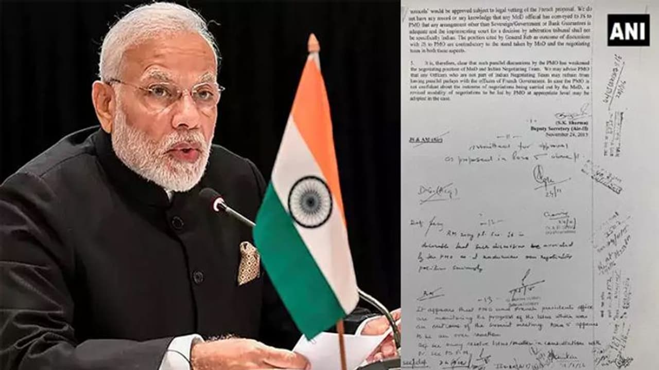 ರಫೇಲ್ ಟಿಪ್ಪಣಿ ಬಹಿರಂಗ: ಭಾರೀ ವಿವಾದ ಸ್ಫೋಟ! ರಫೇಲ್ ಟಿಪ್ಪಣಿ ಬಹಿರಂಗ: ಭಾರೀ ವಿವಾದ ಸ್ಫೋಟ!