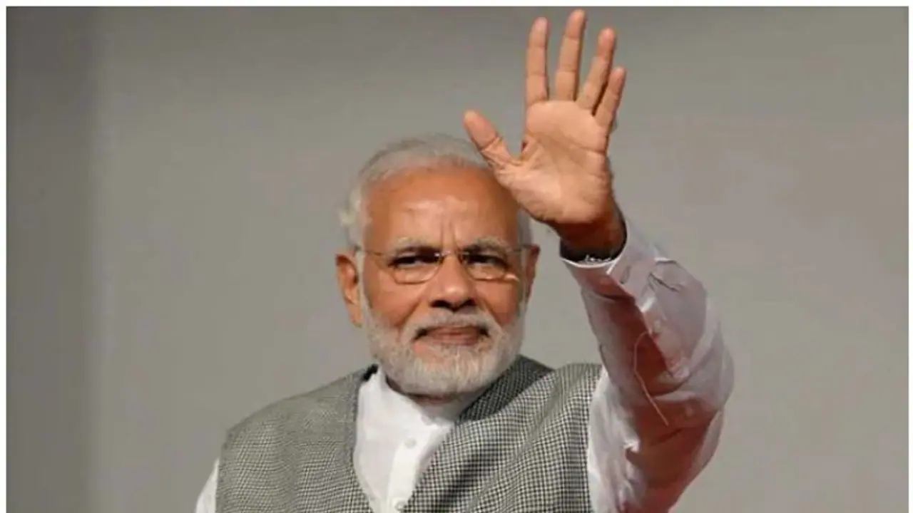 PM Modi arrives in Andhra Pradesh; set to launch projects, address rally in Guntur PM Modi arrives in Andhra Pradesh; set to launch projects, address rally in Guntur