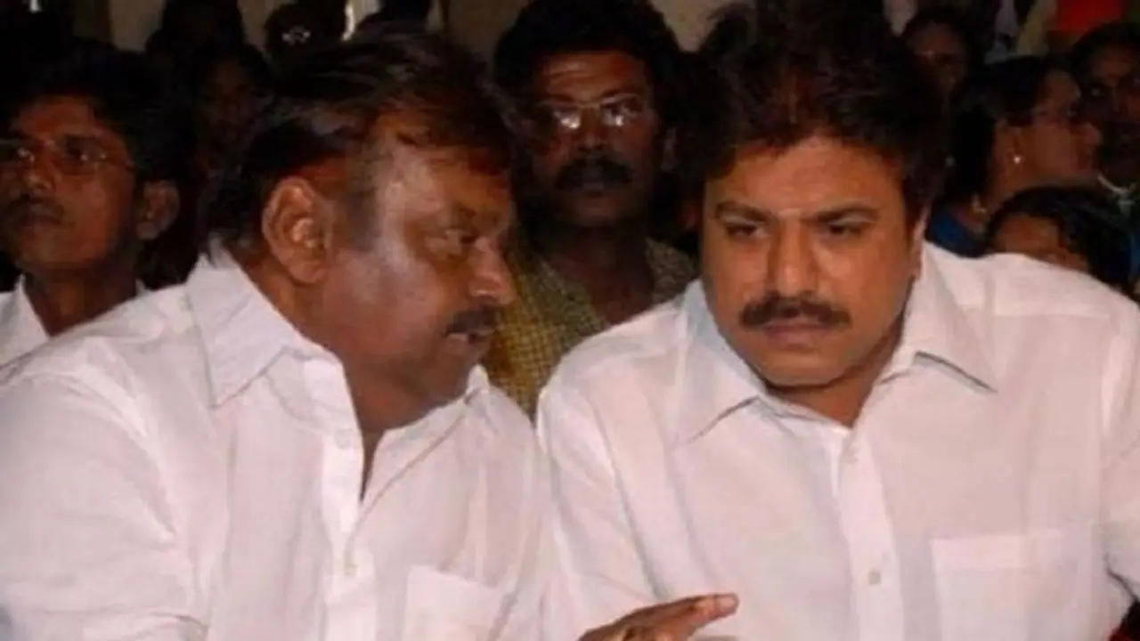 ’சீட்டே வேணாம்னு சும்மா வந்தாலும் திமுக ஏத்துக்காது போங்கய்யா...’ கேப்டன் கட்சியை மூக்குடைத்த துரைமுருகன்..! ’சீட்டே வேணாம்னு சும்மா வந்தாலும் திமுக ஏத்துக்காது போங்கய்யா...’ கேப்டன் கட்சியை மூக்குடைத்த துரைமுருகன்..!