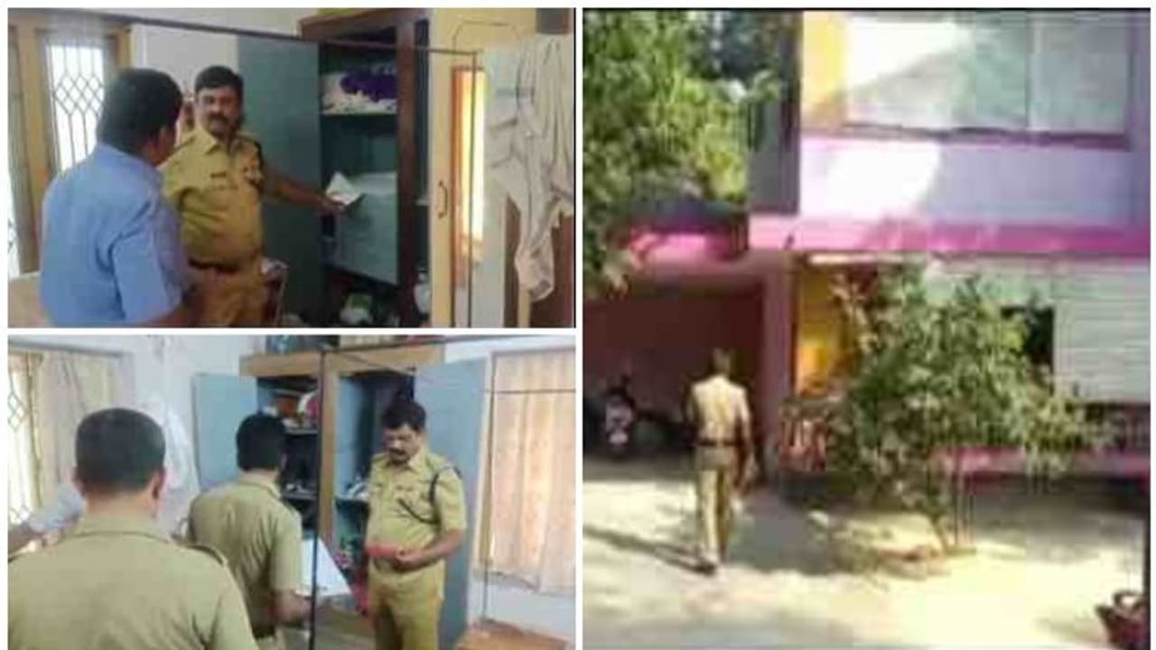 പൂട്ടിക്കിടന്ന വീട്ടിൽ കവർച്ച; അര ലക്ഷം രൂപയും 45 പവൻ സ്വർണവും കവർന്നു പൂട്ടിക്കിടന്ന വീട്ടിൽ കവർച്ച; അര ലക്ഷം രൂപയും 45 പവൻ സ്വർണവും കവർന്നു