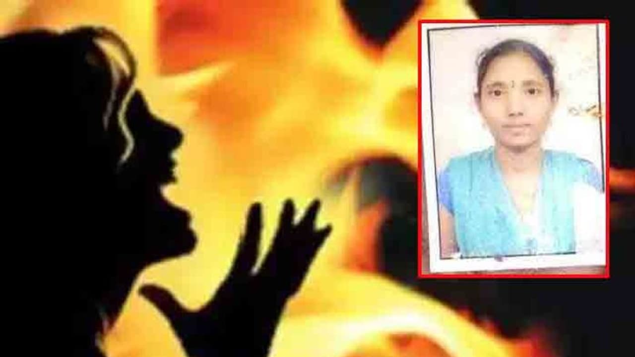 మాట్లాడుకుందాం రమ్మని....భార్య, 4 నెలల కొడుకును సజీవ దహనం చేసిన భర్త