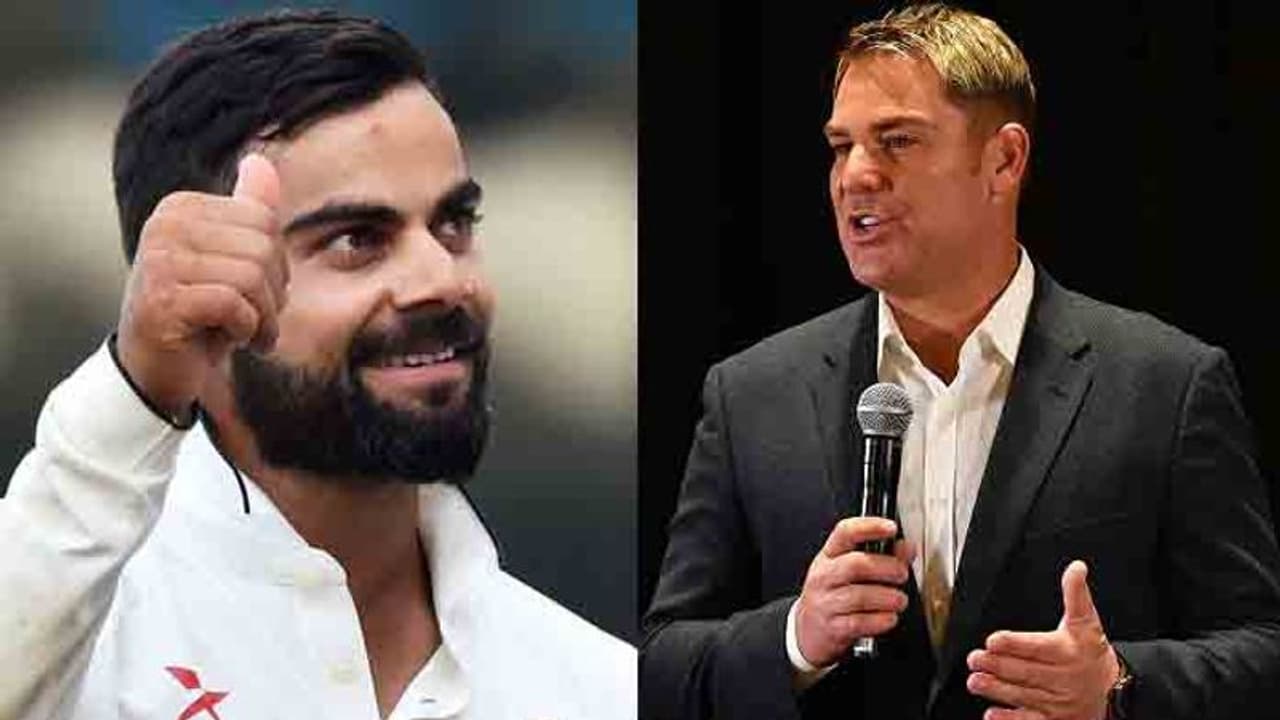 కోహ్లీ కెప్టెన్ మాత్రమే.. ‘‘నాయకుడు’’ కాదు: షేన్వార్న్ సంచలన వ్యాఖ్యలు కోహ్లీ కెప్టెన్ మాత్రమే.. ‘‘నాయకుడు’’ కాదు: షేన్వార్న్ సంచలన వ్యాఖ్యలు