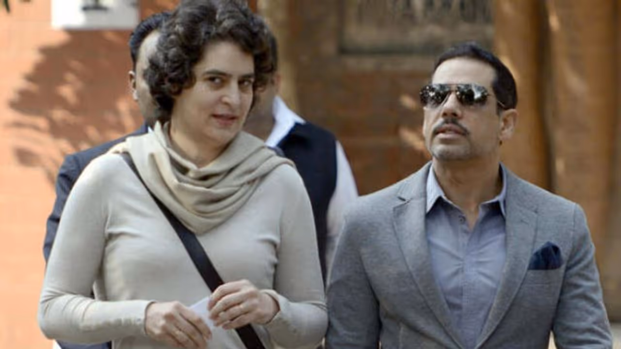 Tale of two Vadras: Priyanka launches Congress campaign in eastern UP; Robert reaches Jaipur to join ED probe