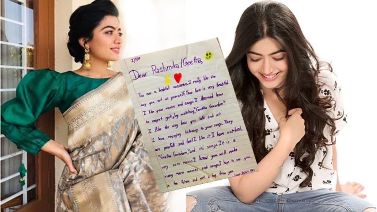 ರಶ್ಮಿಕಾಗೆ ಬೋಲ್ಡ್ ಆದ US ಹುಡುಗ! ಇಲ್ಲಿದೆ ಲವ್ ಲೆಟರ್.... ರಶ್ಮಿಕಾಗೆ ಬೋಲ್ಡ್ ಆದ US ಹುಡುಗ! ಇಲ್ಲಿದೆ ಲವ್ ಲೆಟರ್....