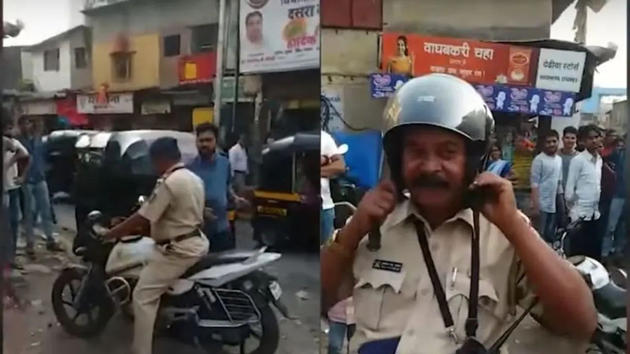 ಪೊಲೀಸರಿಗೂ ಹೆಲ್ಮೆಟ್ ಕಡ್ಡಾಯ ತಪ್ಪಿದರೆ ಹೆಚ್ಚುವರಿ ದಂಡ!