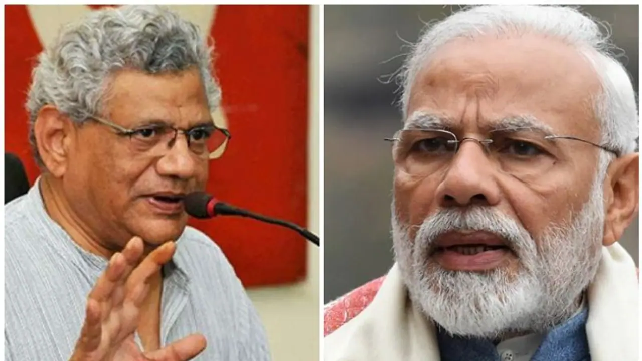 "ഇതൊക്കെയാണ് മോദിയുടെ ന്യൂ ഇയര് സമ്മാനങ്ങള്"; വിമര്ശനവുമായി സീതാറാം യെച്ചൂരി "ഇതൊക്കെയാണ് മോദിയുടെ ന്യൂ ഇയര് സമ്മാനങ്ങള്"; വിമര്ശനവുമായി സീതാറാം യെച്ചൂരി