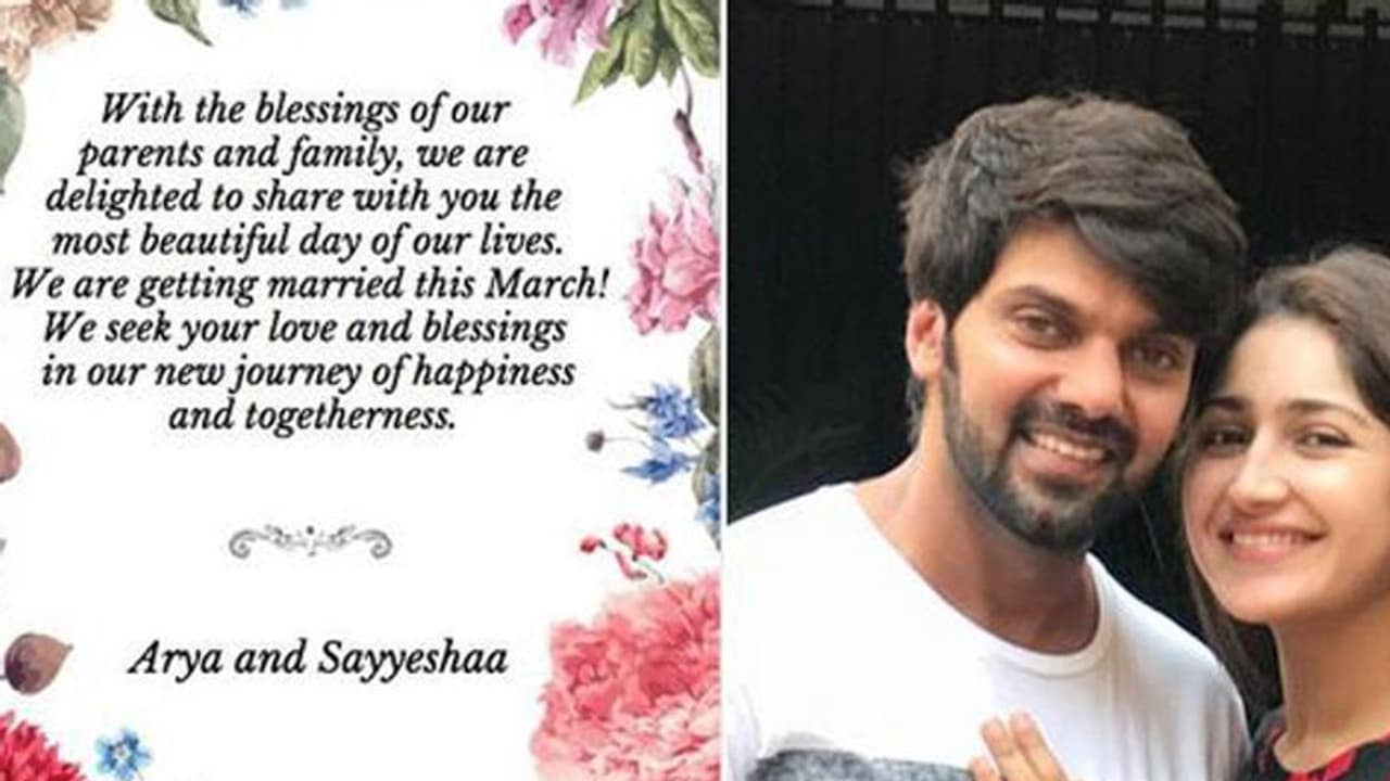 ഒടുവില് വിവാഹക്കാര്യം വെളിപ്പെടുത്തി ആര്യ! ഒടുവില് വിവാഹക്കാര്യം വെളിപ്പെടുത്തി ആര്യ!