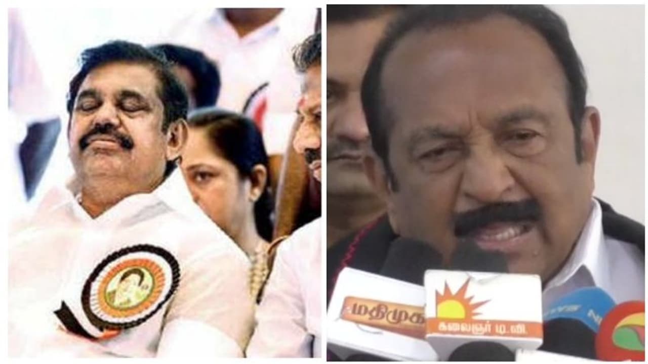 எடப்பாடியாரை திடீரென வெளிப்படையாக பாராட்டிய வைகோ..! திமுக கூட்டணியில் சலசலப்பு..!