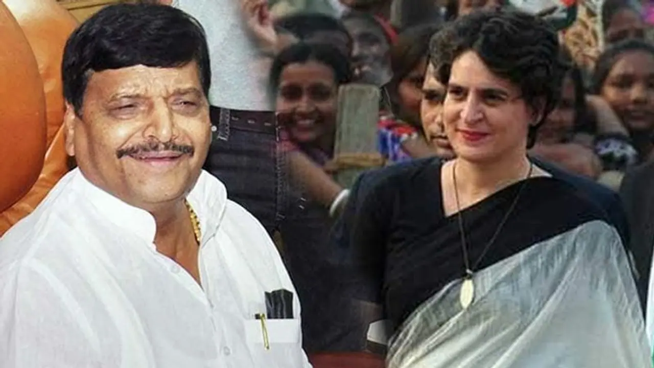 मुलायम के भाई शिवपाल और प्रियंका के बीच फोन पर हुई बात
