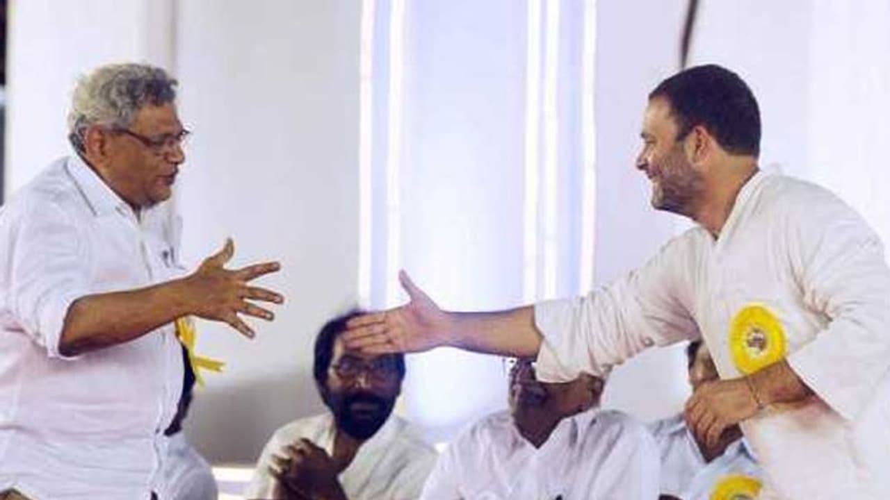 மம்தாவை வீழ்த்தணும்... ‘கை’யுடன் கைகோர்க்கும் சிபிஎம்...! மம்தாவை வீழ்த்தணும்... ‘கை’யுடன் கைகோர்க்கும் சிபிஎம்...!