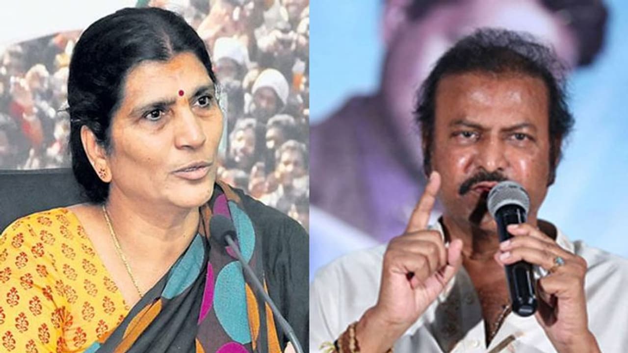 మోహన్ బాబుపై లక్ష్మీపార్వతి కామెంట్స్! మోహన్ బాబుపై లక్ష్మీపార్వతి కామెంట్స్!