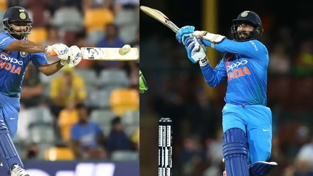 ಪಂತ್ ಬದಲು ಕಾರ್ತಿಕ್ ಆಯ್ಕೆ ಸಮಿತಿ ಬಿಟ್ಟಿಟ್ಟ ಕಾರಣ! ಪಂತ್ ಬದಲು ಕಾರ್ತಿಕ್ ಆಯ್ಕೆ ಸಮಿತಿ ಬಿಟ್ಟಿಟ್ಟ ಕಾರಣ!