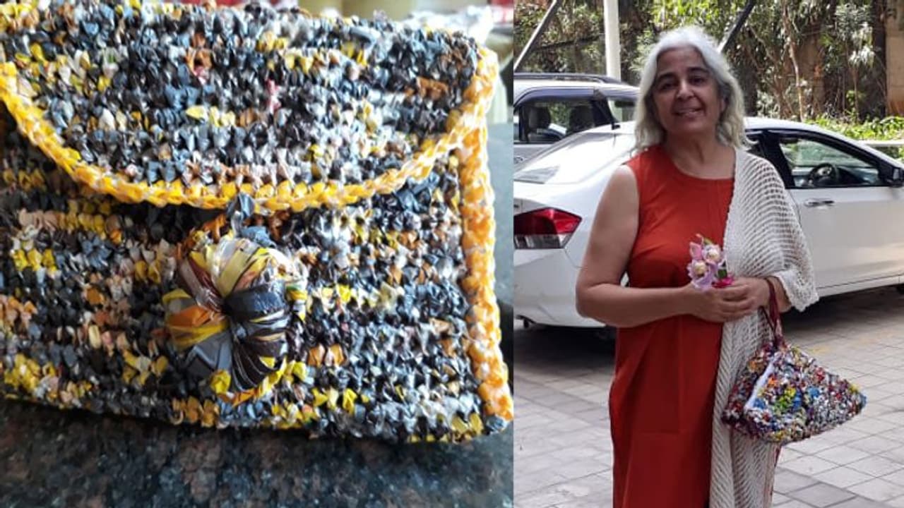 വീട്ടില്‍ കൂടിവരുന്ന പ്ലാസ്റ്റിക്കുകളെന്ത് ചെയ്യും? ഈ അറുപത്തിയാറുകാരി കണ്ടെത്തിയ വഴി ഇതാണ്