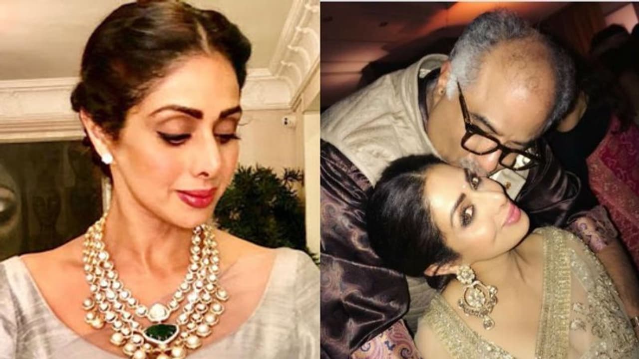 ശ്രീദേവിയുടെ സാരി ലേലം ചെയ്യാനൊരുങ്ങി ബോണി കപൂർ; തുക ജീവകാരുണ്യ പ്രവർത്തനത്തിന് ശ്രീദേവിയുടെ സാരി ലേലം ചെയ്യാനൊരുങ്ങി ബോണി കപൂർ; തുക ജീവകാരുണ്യ പ്രവർത്തനത്തിന്