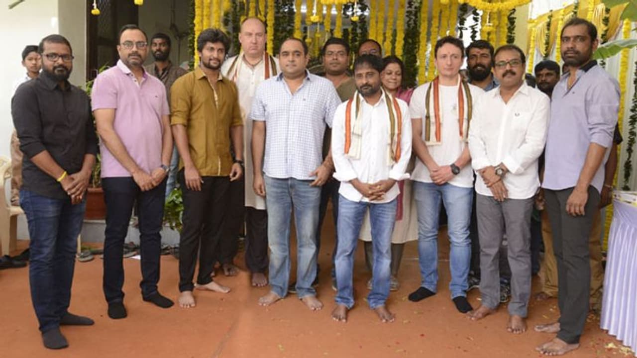 నాని, విక్రమ్ సినిమా మొదలైంది! నాని, విక్రమ్ సినిమా మొదలైంది!