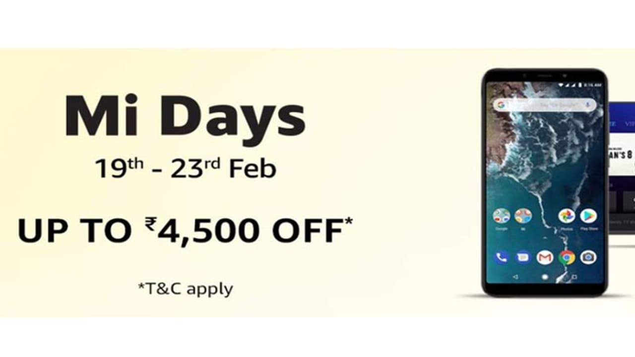 షియోమీ ‘మీ’ డేస్ సేల్.. బెస్ట్ ఆఫర్లు ఇలా.. షియోమీ ‘మీ’ డేస్ సేల్.. బెస్ట్ ఆఫర్లు ఇలా..
