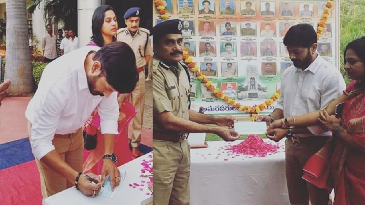 బిగ్ బాస్ కౌశల్.. జవానుల కుటుంబాలకు విరాళం బిగ్ బాస్ కౌశల్.. జవానుల కుటుంబాలకు విరాళం