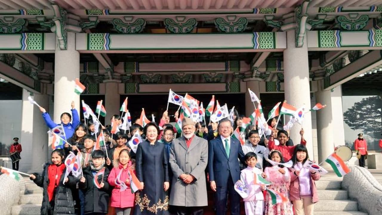 Modi in Seoul: Check out pictures of Prime Minister from his 2 day visit to South Korea