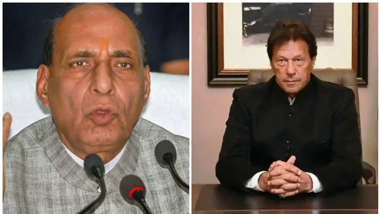 'ഇമ്രാന് ഖാന് ഭീകരവാദത്തെപ്പറ്റി പറയാന് അവകാശമില്ല'; രൂക്ഷപ്രതികരണവുമായി രാജ്നാഥ് സിംഗ് 'ഇമ്രാന് ഖാന് ഭീകരവാദത്തെപ്പറ്റി പറയാന് അവകാശമില്ല'; രൂക്ഷപ്രതികരണവുമായി രാജ്നാഥ് സിംഗ്