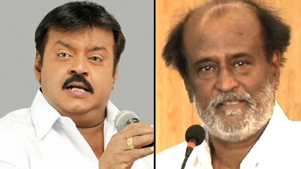 Rajinikanth denies meeting with Vijayakanth was political