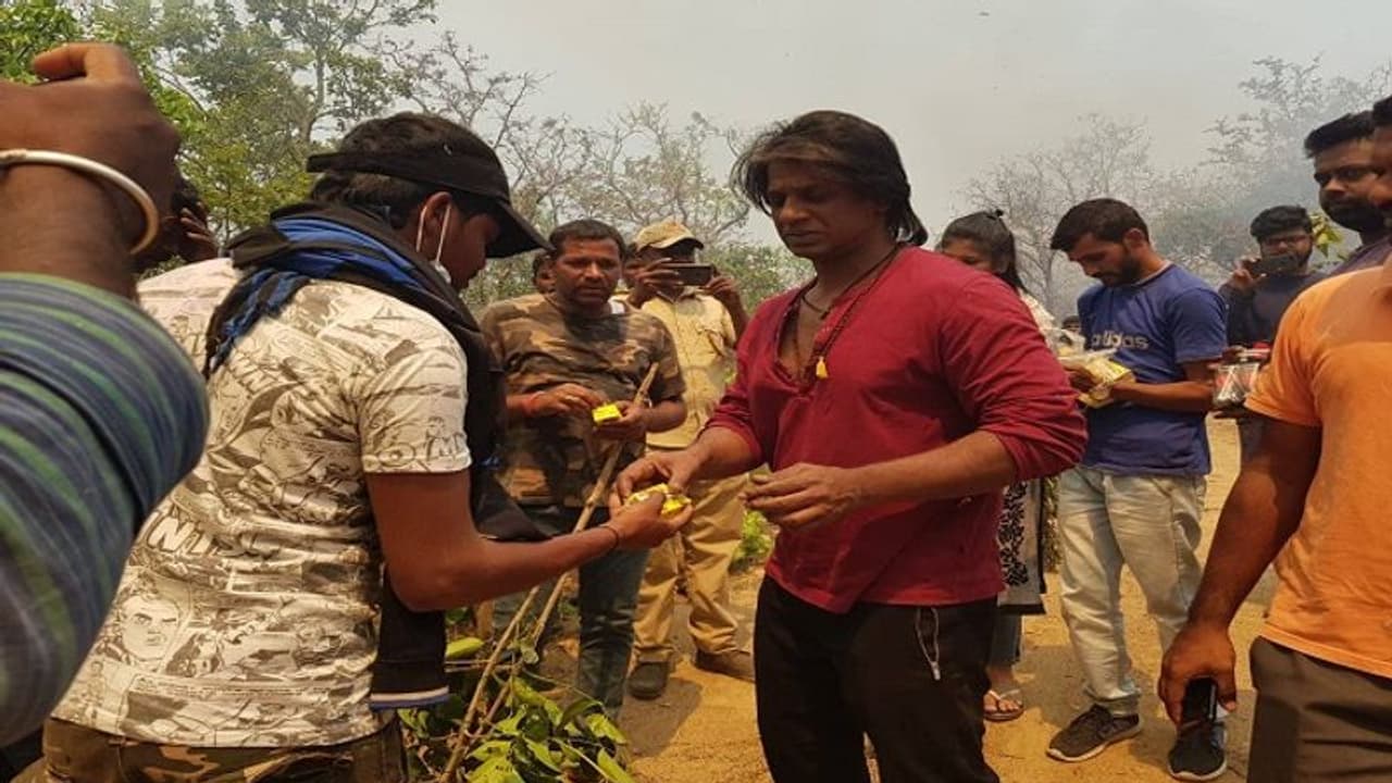 ಬಂಡೀಪುರ ಬೆಂಕಿನಂದಿಸಲು ಸ್ವಯಂ ಸೇವಕನಾದ ದುನಿಯಾ ವಿಜಯ್
