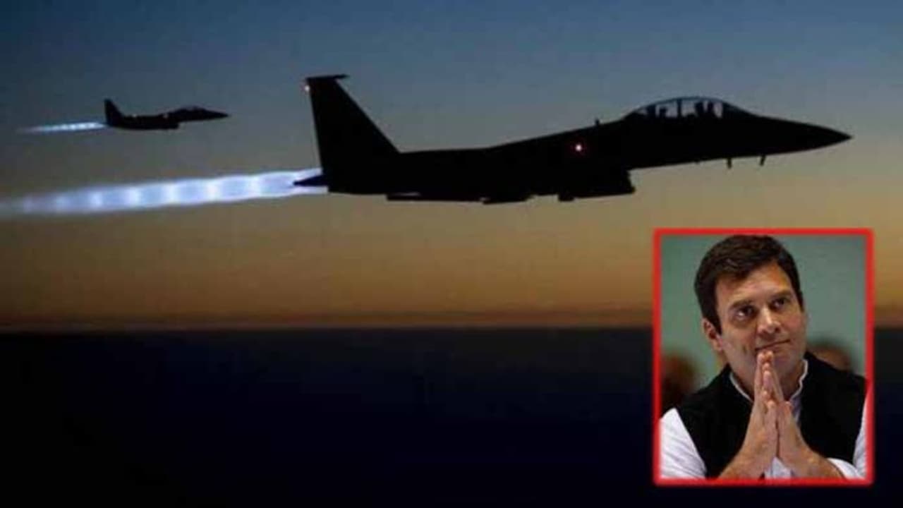 ఎయిర్ఫోర్స్కు సెల్యూట్: సర్జికల్ స్ట్రైక్స్పై రాహుల్ ట్వీట్ ఎయిర్ఫోర్స్కు సెల్యూట్: సర్జికల్ స్ట్రైక్స్పై రాహుల్ ట్వీట్