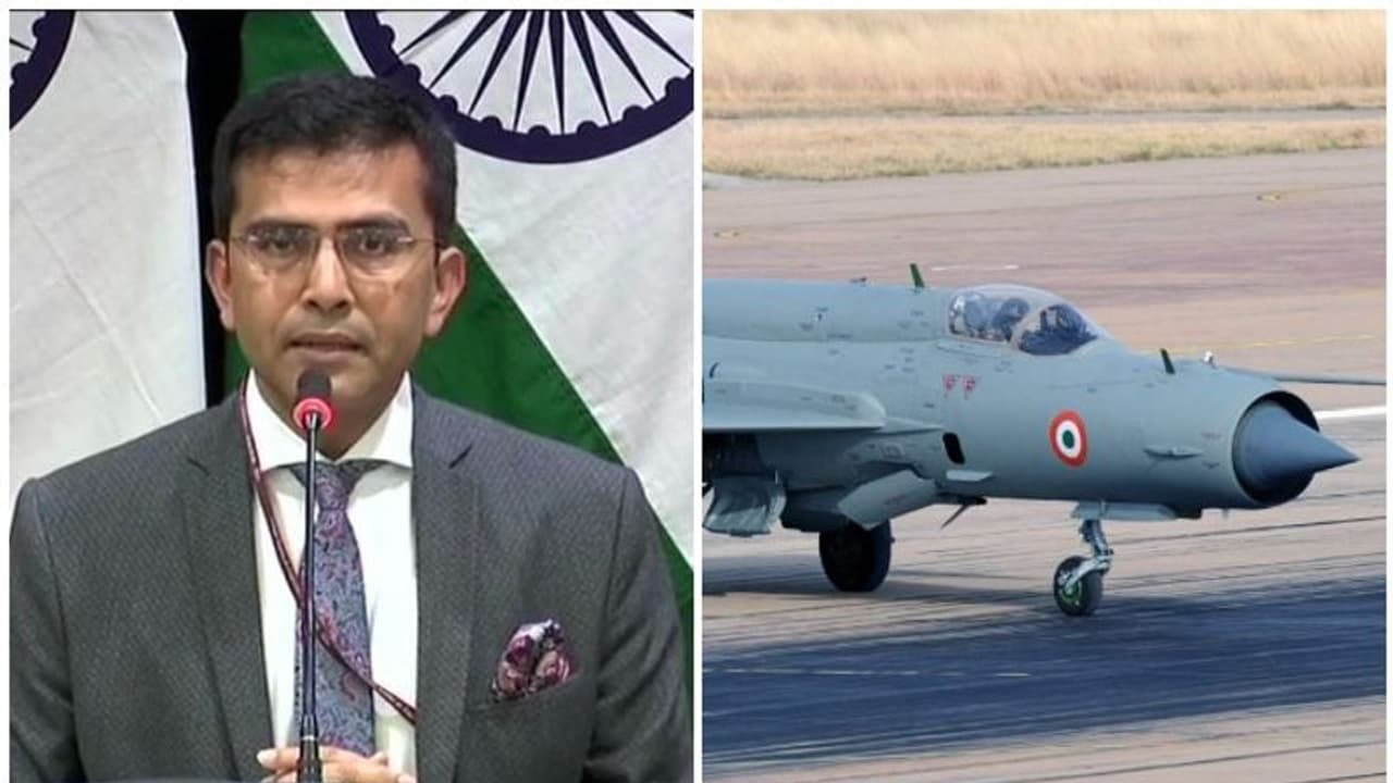മിഗ് വിമാനം നഷ്ടമായെന്നും വിങ് കമാന്ററെ കാണാനില്ലെന്നും സ്ഥിരീകരിച്ച് ഇന്ത്യ മിഗ് വിമാനം നഷ്ടമായെന്നും വിങ് കമാന്ററെ കാണാനില്ലെന്നും സ്ഥിരീകരിച്ച് ഇന്ത്യ