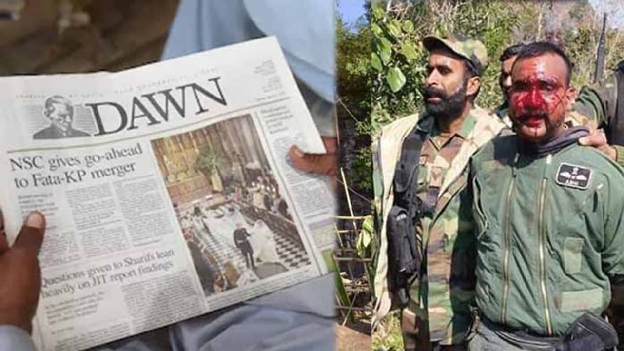 అభినందన్ గుండె ధైర్యాన్ని మెచ్చుకున్న పాక్ మీడియా అభినందన్ గుండె ధైర్యాన్ని మెచ్చుకున్న పాక్ మీడియా