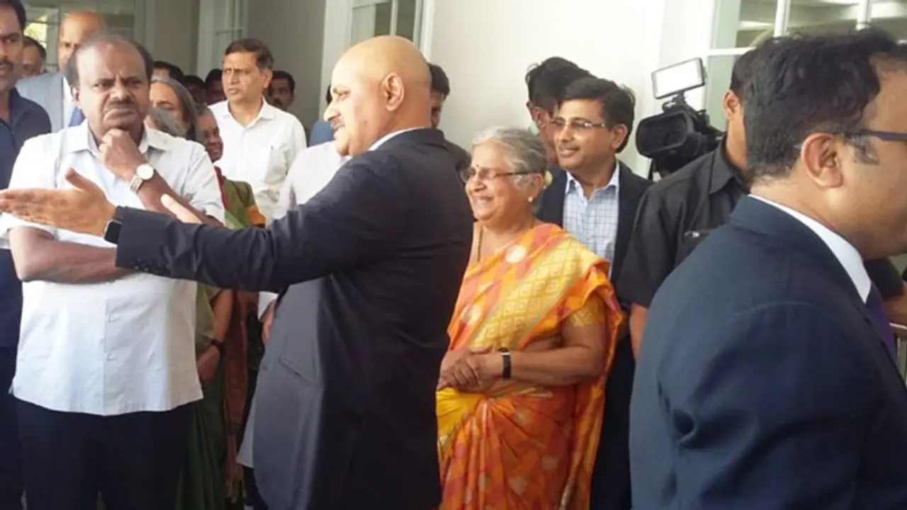 Infosys foundation head Sudha Murthy donates new building to CID Infosys foundation head Sudha Murthy donates new building to CID