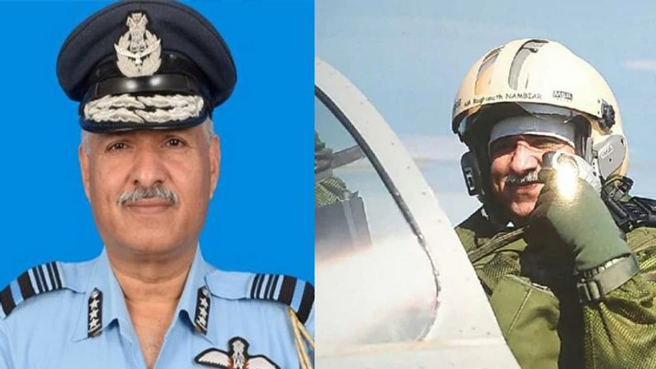 കാർഗിൽ യുദ്ധവീരൻ രഘുനാഥ് നമ്പ്യാരെ പശ്ചിമ എയർ കമാൻഡ് മേധാവിയായി നിയമിച്ചു കാർഗിൽ യുദ്ധവീരൻ രഘുനാഥ് നമ്പ്യാരെ പശ്ചിമ എയർ കമാൻഡ് മേധാവിയായി നിയമിച്ചു