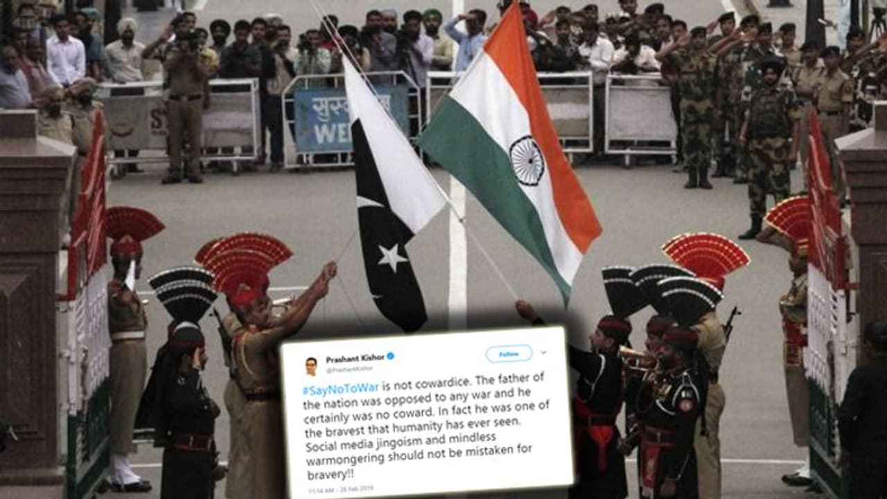 'ಯುದ್ಧ ಬೇಡ ಎನ್ನುವುದು ಹೇಡಿತನವಲ್ಲ, 'ರಾಷ್ಟ್ರಪಿತ' ಗಾಂಧೀಜಿ ಹೇಡಿಯಾಗಿರಲಿಲ್ಲ' 'ಯುದ್ಧ ಬೇಡ ಎನ್ನುವುದು ಹೇಡಿತನವಲ್ಲ, 'ರಾಷ್ಟ್ರಪಿತ' ಗಾಂಧೀಜಿ ಹೇಡಿಯಾಗಿರಲಿಲ್ಲ'