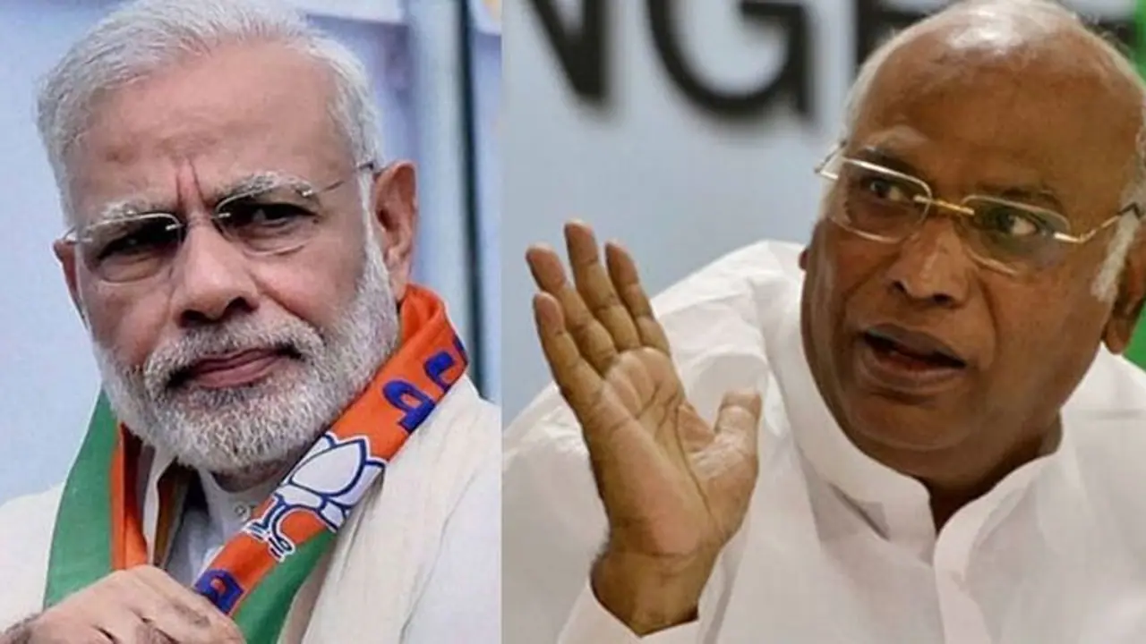 భారత ప్రజాస్వామ్యాన్ని హిట్లర్ షాహీగా మార్చారు.. : మోడీ సర్కారుపై మల్లికార్జున ఖర్గే ఫైర్ భారత ప్రజాస్వామ్యాన్ని హిట్లర్ షాహీగా మార్చారు.. : మోడీ సర్కారుపై మల్లికార్జున ఖర్గే ఫైర్