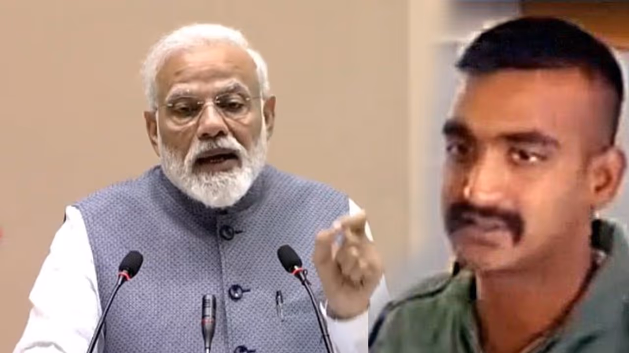 ತಾಯ್ನಾಡಿಗೆ ಪೈಲಟ್: 'ಅಭಿನಂದನ್' ಶಬ್ಧಾರ್ಥ ಬದಲಾಯ್ತು ಅಂದ್ರು ಪ್ರಧಾನಿ ಮೋದಿ! ತಾಯ್ನಾಡಿಗೆ ಪೈಲಟ್: 'ಅಭಿನಂದನ್' ಶಬ್ಧಾರ್ಥ ಬದಲಾಯ್ತು ಅಂದ್ರು ಪ್ರಧಾನಿ ಮೋದಿ!