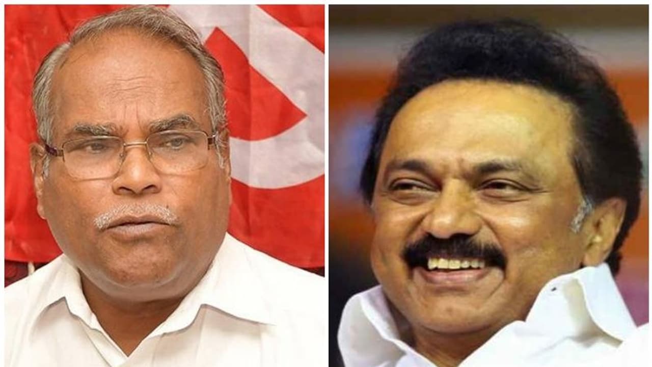 തമിഴ്നാട്ടിൽ സിപിഎമ്മിന് രണ്ട് സീറ്റ്; ഡിഎംകെ സഖ്യത്തിലെ സീറ്റ് വിഭജനത്തിൽ അന്തിമ രൂപമായി തമിഴ്നാട്ടിൽ സിപിഎമ്മിന് രണ്ട് സീറ്റ്; ഡിഎംകെ സഖ്യത്തിലെ സീറ്റ് വിഭജനത്തിൽ അന്തിമ രൂപമായി