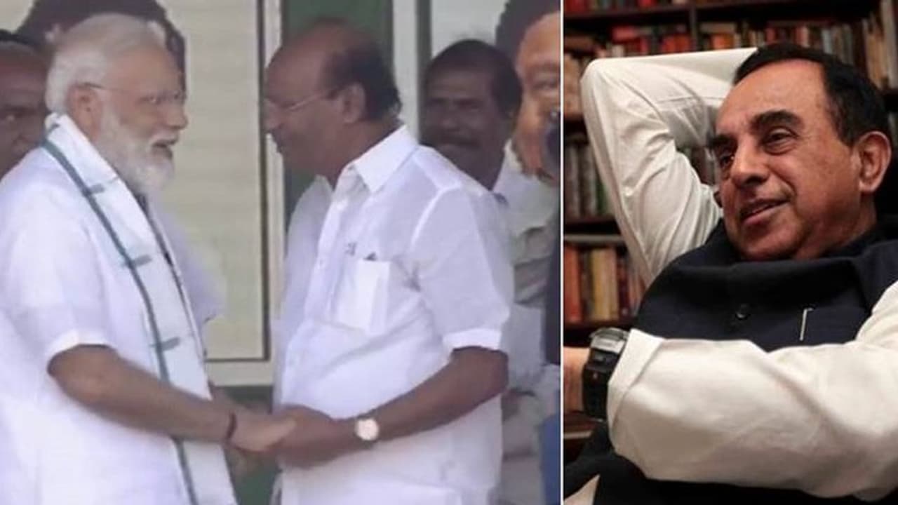 கூட்டணி வச்சிட்டா செஞ்சிடுவோமா? ராமதாஸ் டிமாண்ட்க்கு செக் வைத்த சுப்பிரமணிய சுவாமி!! கூட்டணி வச்சிட்டா செஞ்சிடுவோமா? ராமதாஸ் டிமாண்ட்க்கு செக் வைத்த சுப்பிரமணிய சுவாமி!!