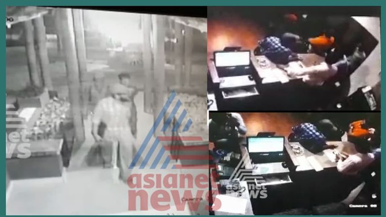 ഹോട്ടലിലെത്തി ഭീഷണി മുഴക്കി മാവോയിസ്റ്റുകള്; ഏറ്റുമുട്ടലിന് മുന്പുള്ള ദൃശ്യങ്ങള് പുറത്ത് ഹോട്ടലിലെത്തി ഭീഷണി മുഴക്കി മാവോയിസ്റ്റുകള്; ഏറ്റുമുട്ടലിന് മുന്പുള്ള ദൃശ്യങ്ങള് പുറത്ത്